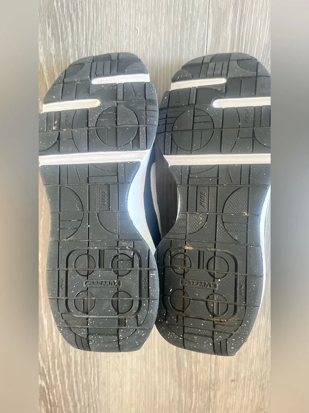 Nike Kids Black and White Athletic Sneakers